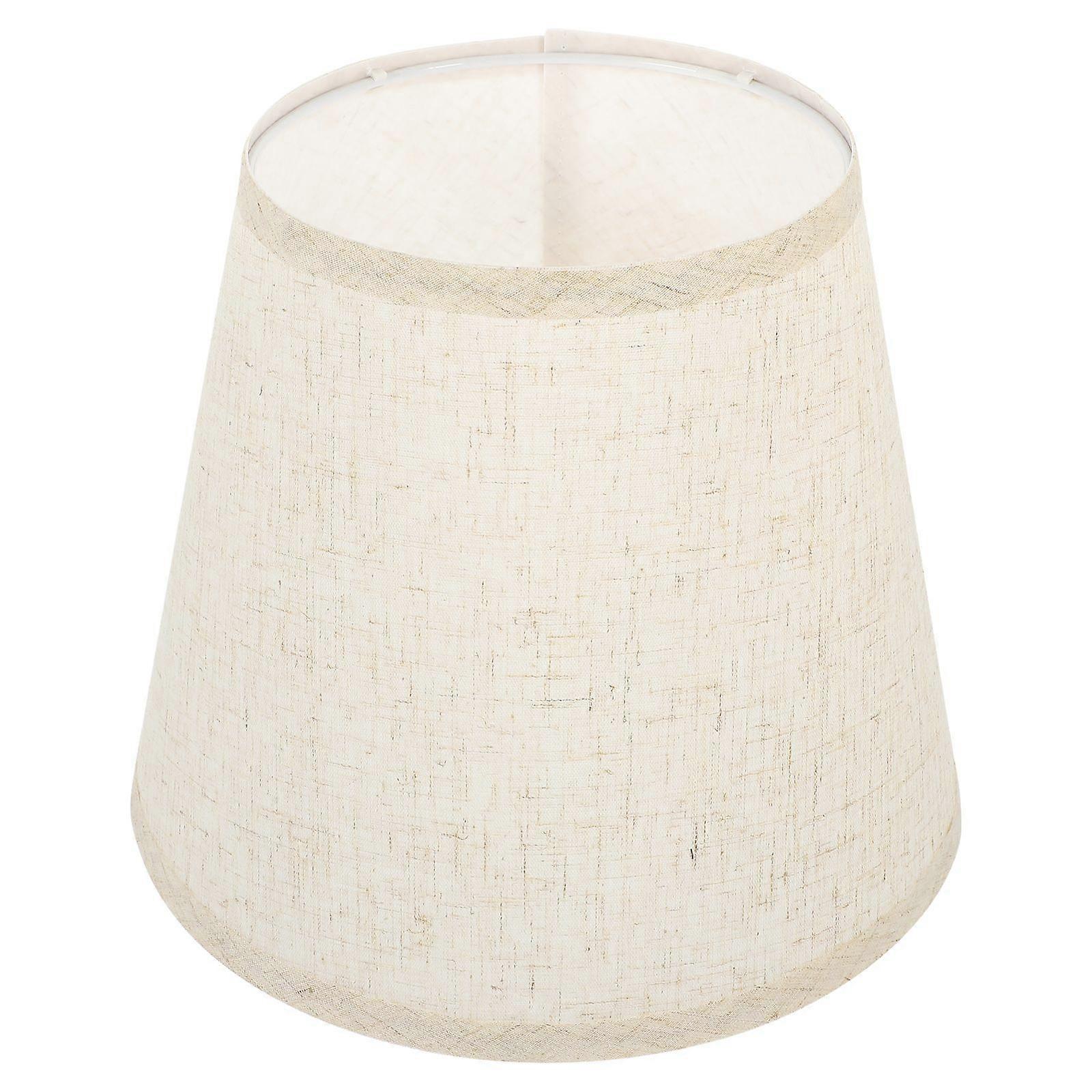 Linen Lamp Shade Drum Lampshade Bedroom Lampshade Cover for Table Lamp Bedside Lamp