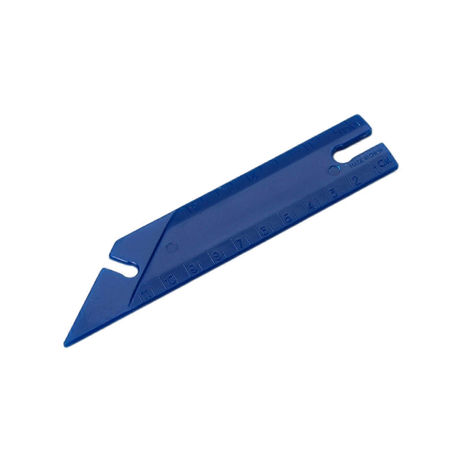 Button Ruler Multifunctional Ruler Clothing Plate Making Button Positioning Pocket Collar Plate Making Ruler Multicolor