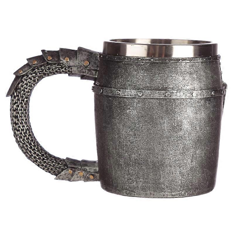 Decorative Tankard - Medieval Helmet  Chain Mail 1 Pack