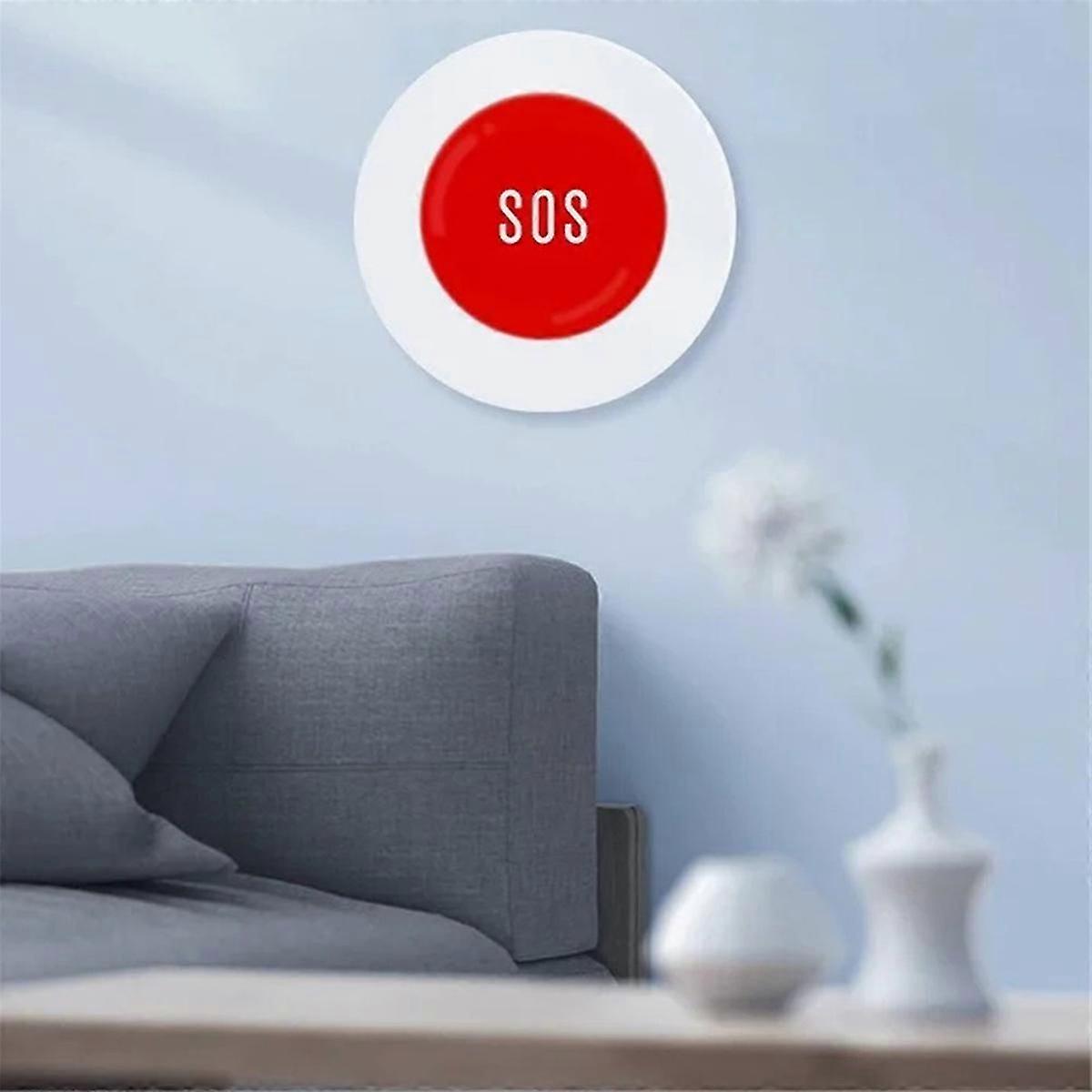Tuya Smart ZigBee SOS Button Sensor Alarm Elderly Children Alarm Emergency Help Switch Tuya Smart Li