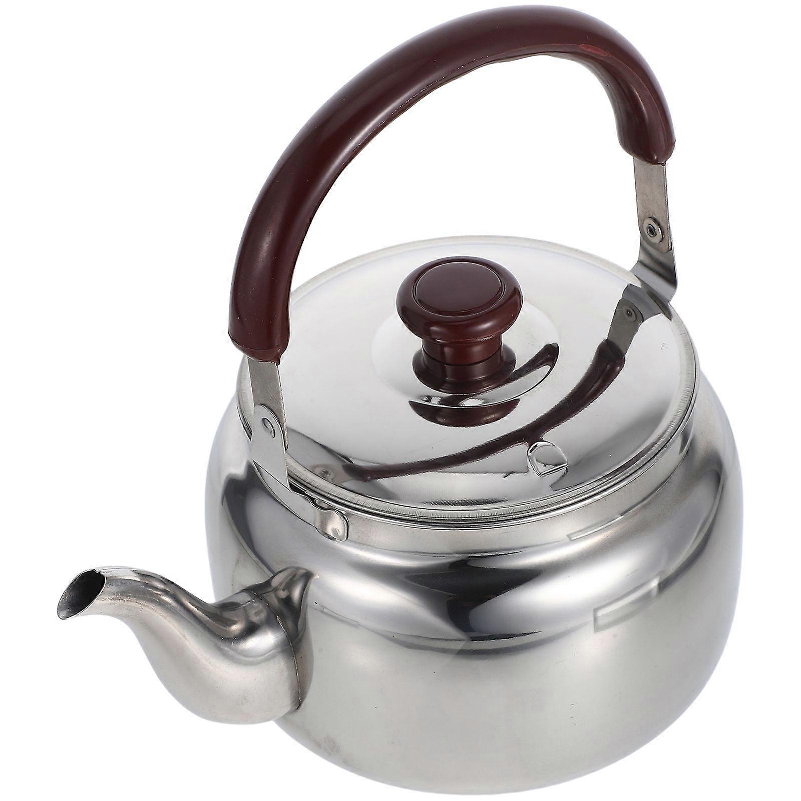 Stainless Steel Teapot for Kitchen Use Boiling Water 2000Ml Silver Kettle