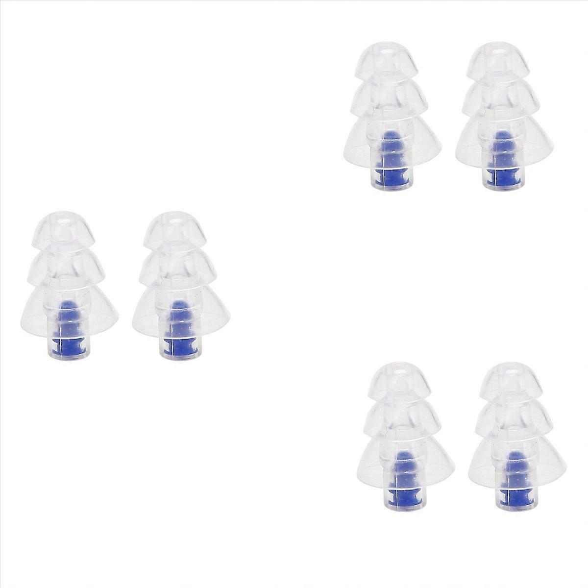 27Db Silicone Earplugs Noise Reduction Reusable Care For Dj(Blue)