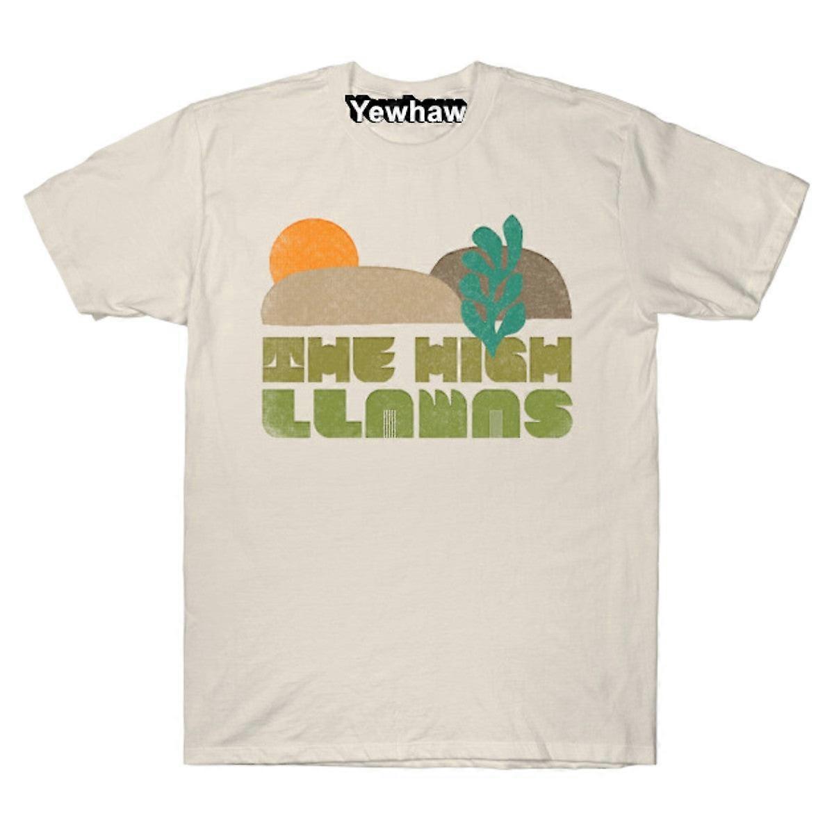 Camiseta com design original retrô de fã da The High Llamas /