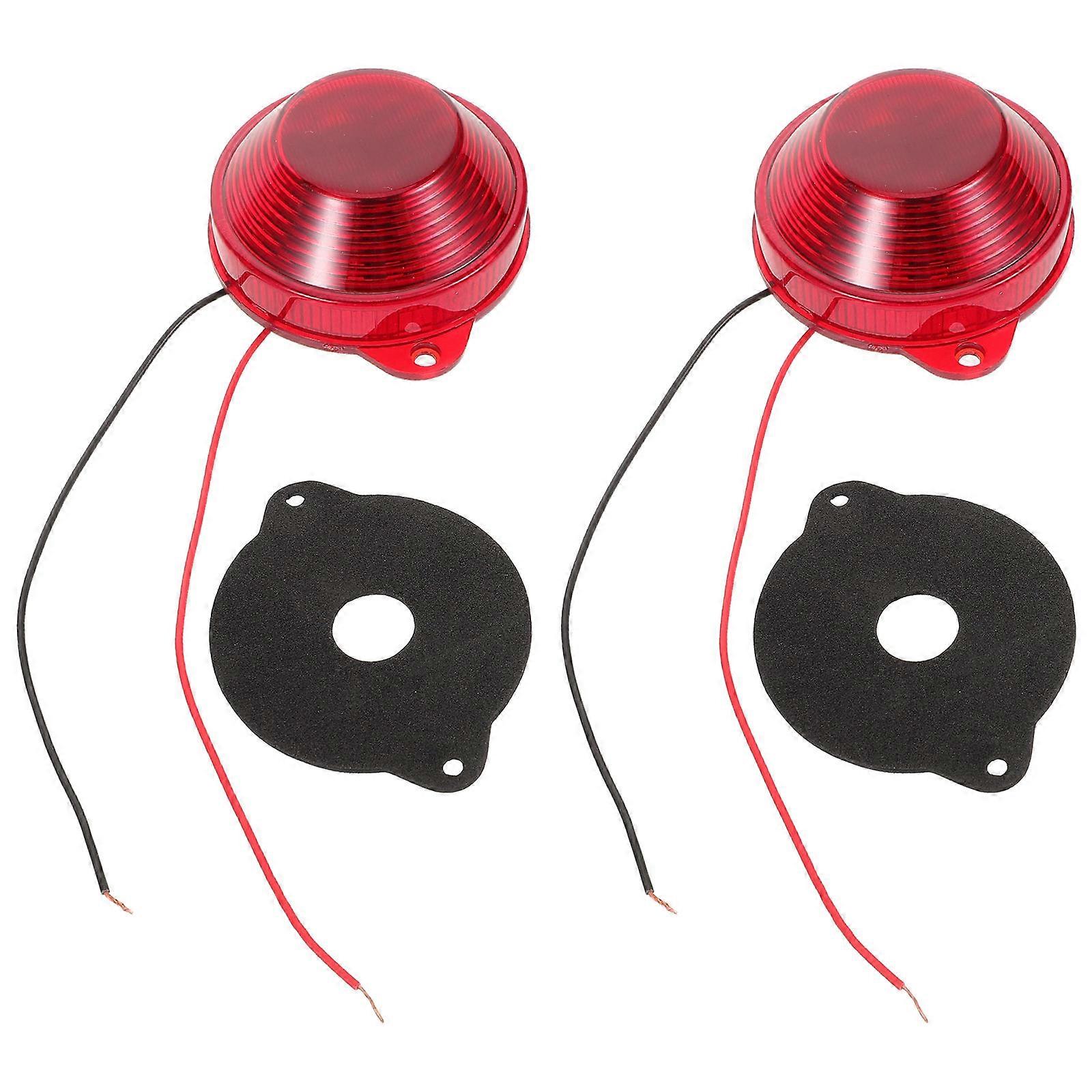 Car Warning Lights Featuring Multimode Flashing 2Pcs for Vehicle Use