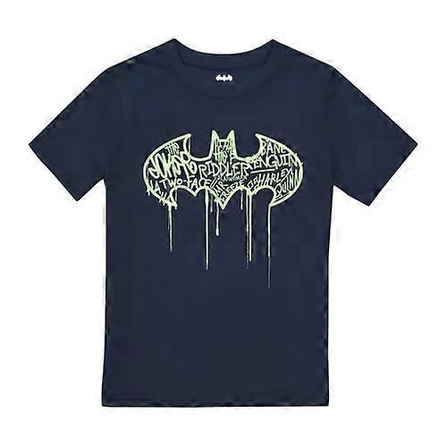 Batman Boys Graffiti Logo T-Shirt
