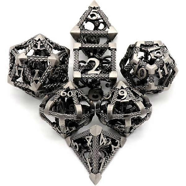 Dungeons and Dragons game cubes, polyhedral dice set role playing I