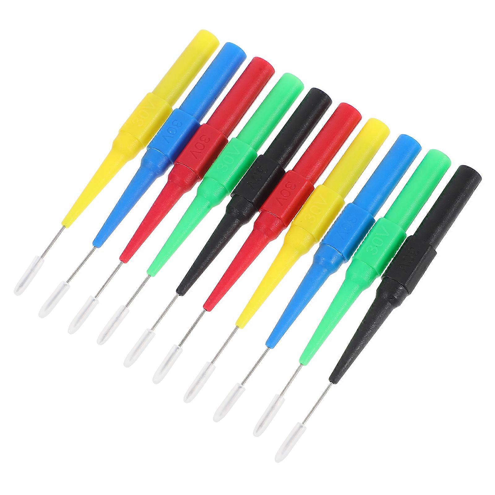 Multimeter Needle Probes for Electrical Testing with 10Pcs Test Probes Set