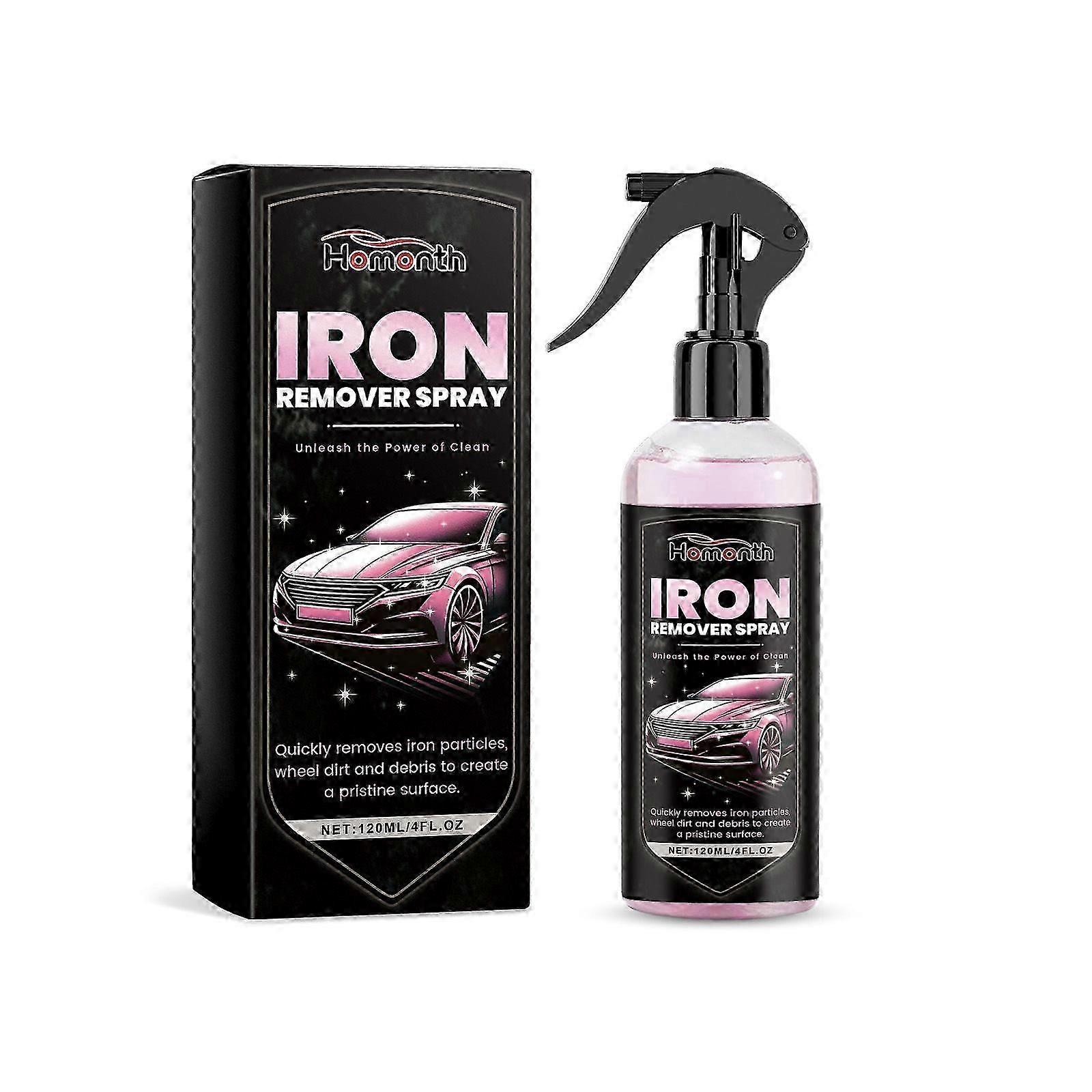 Multi-Purpose Car Iron Remover Spray - Rust & Paint Protection, 120ml