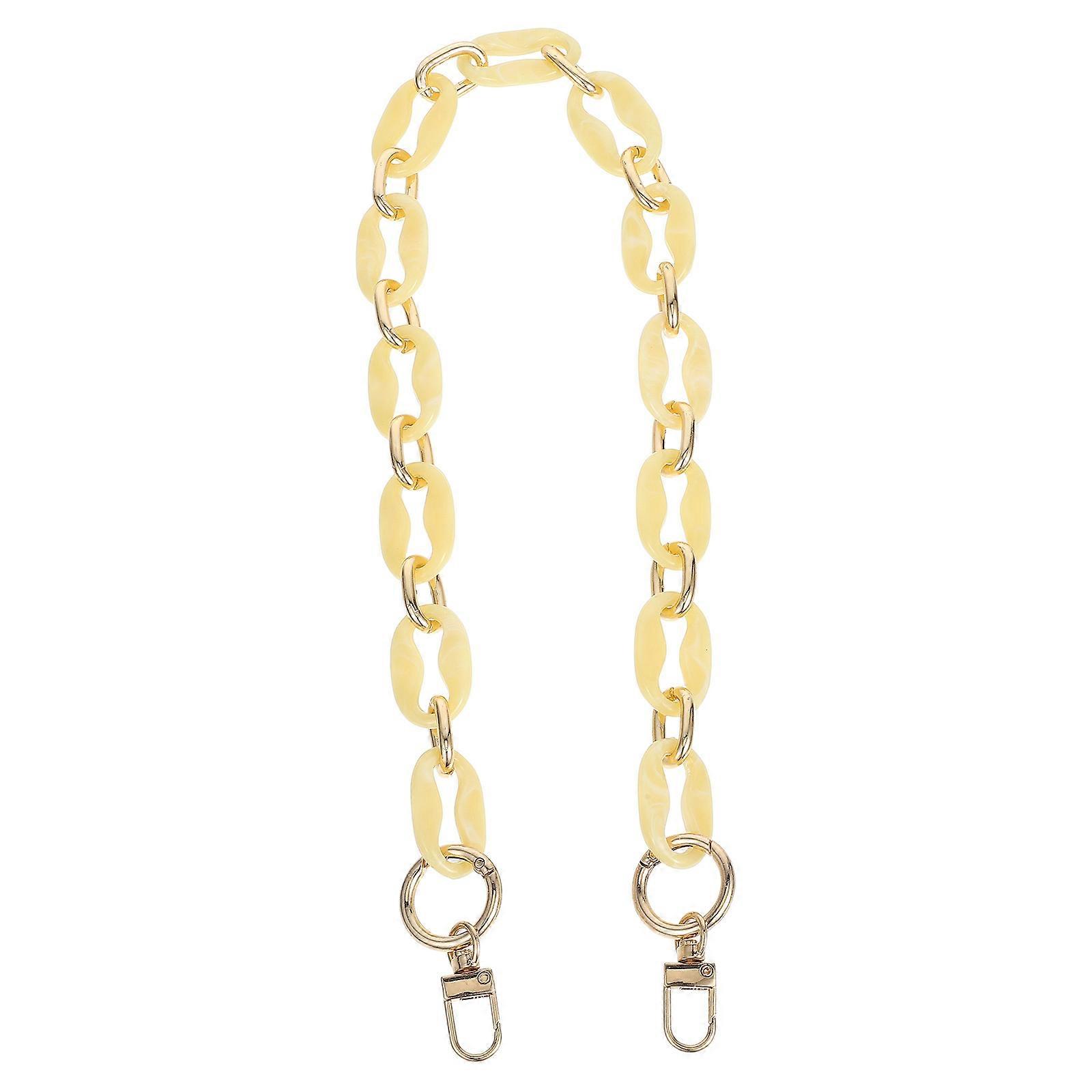 Crossbody Chain for Purse Strap Acrylic Stylish Chain for Replacement