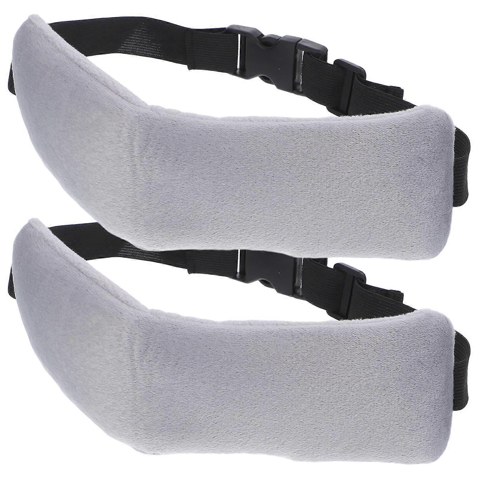 Comfortable Airplane Head Strap for Travel 2Pcs Sleep Headrest Support