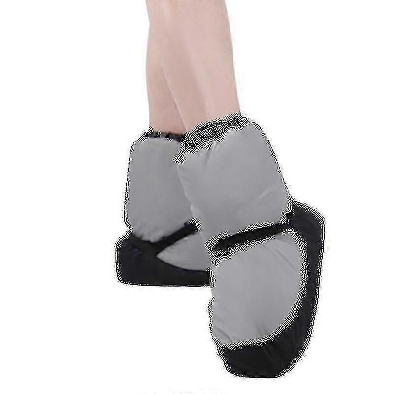 Warm Short Boots for Ballet Practice and Dance Exercise