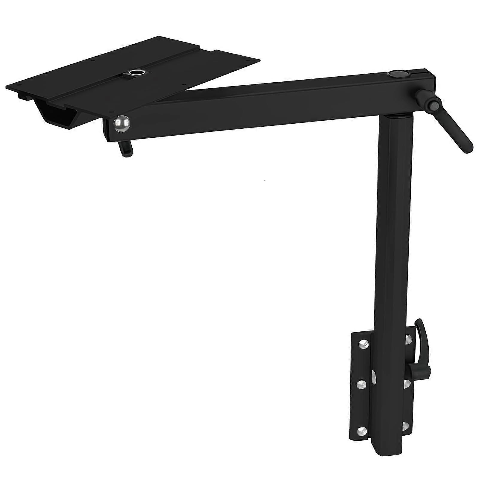 RV Adjustable Table Leg with 360° Rotation, Height Adjustable Aluminum Removable Bracket for Motorhome Yacht