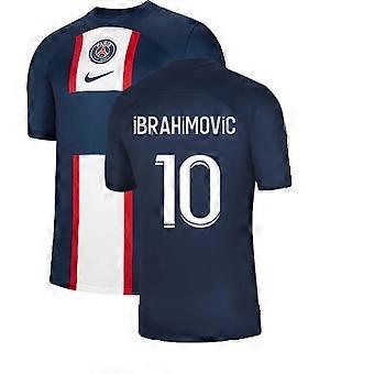 2022-2023 PSG Home Shirt (no sponsor) (IBRAHIMOVIC 10)