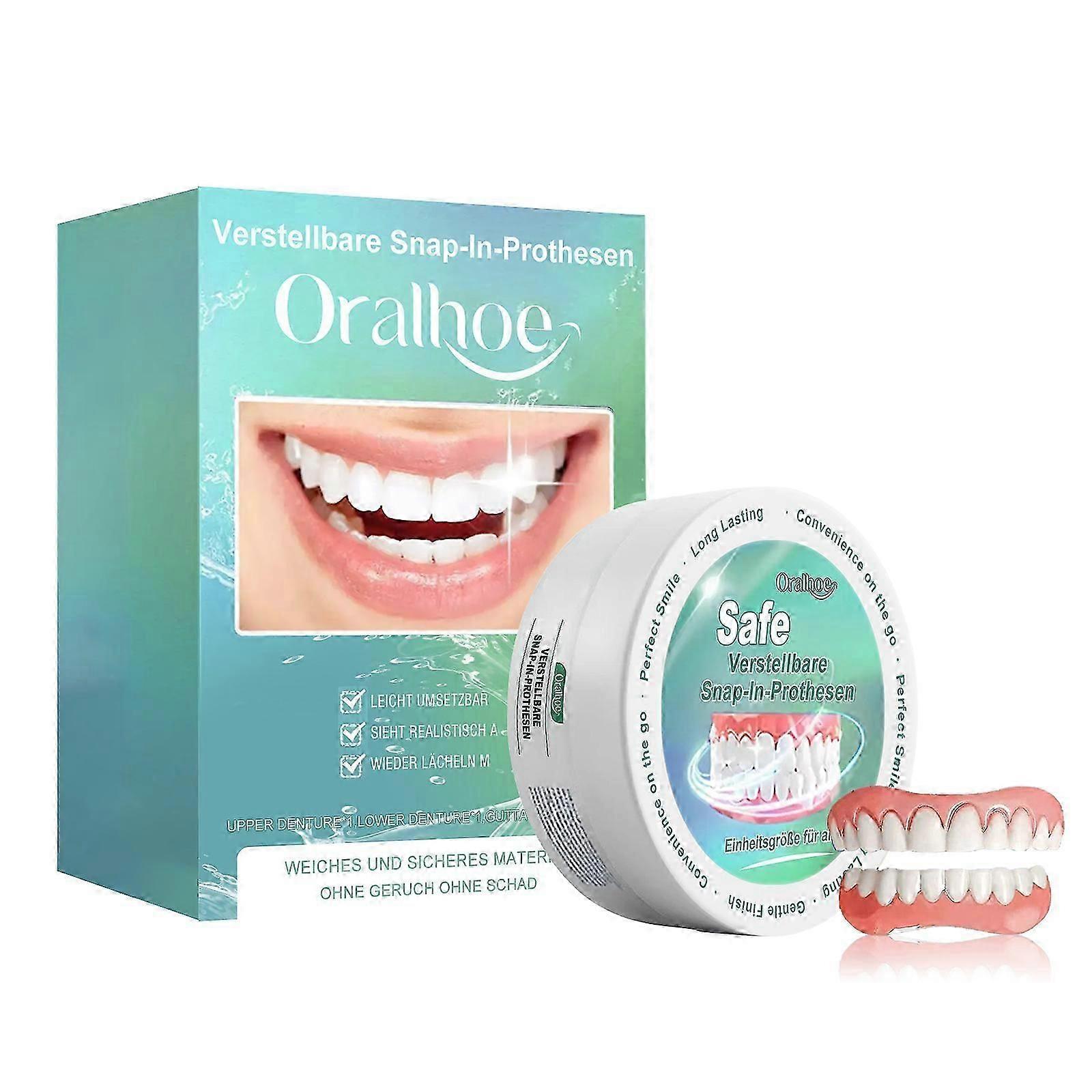 Denture Retouching Kit  Easy, Comfortable, Quick Fit for Natural Smile