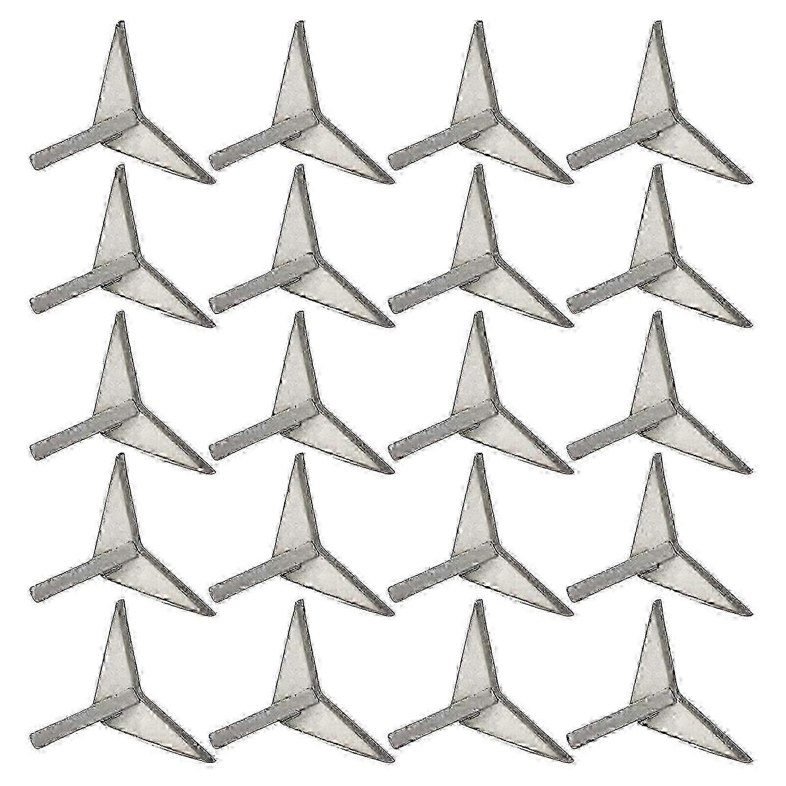 Ground Security Spikes for Vehicle Tires, Pack of 20 Anti-Theft Puncture Nails