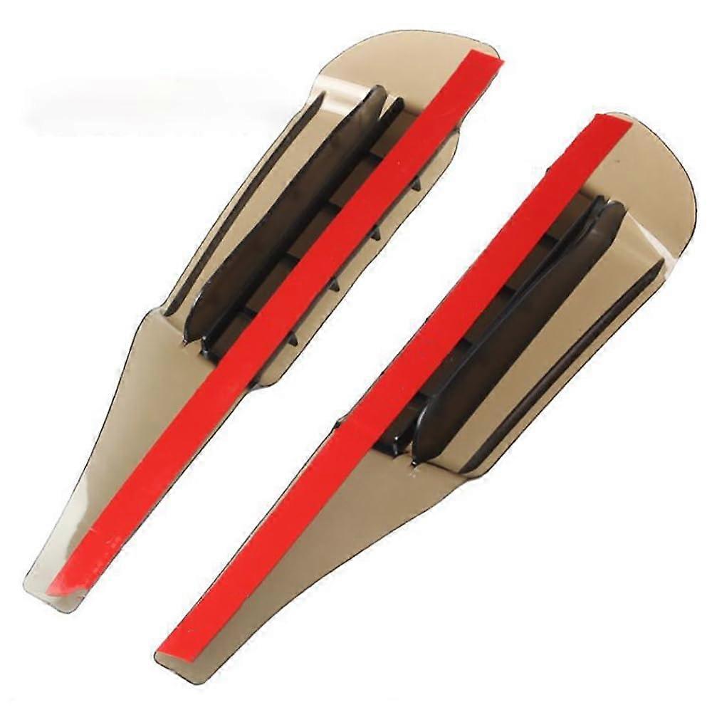 Universal Side Mirror Rain Guard with Aerodynamic Water Deflection for Clear View in Rain