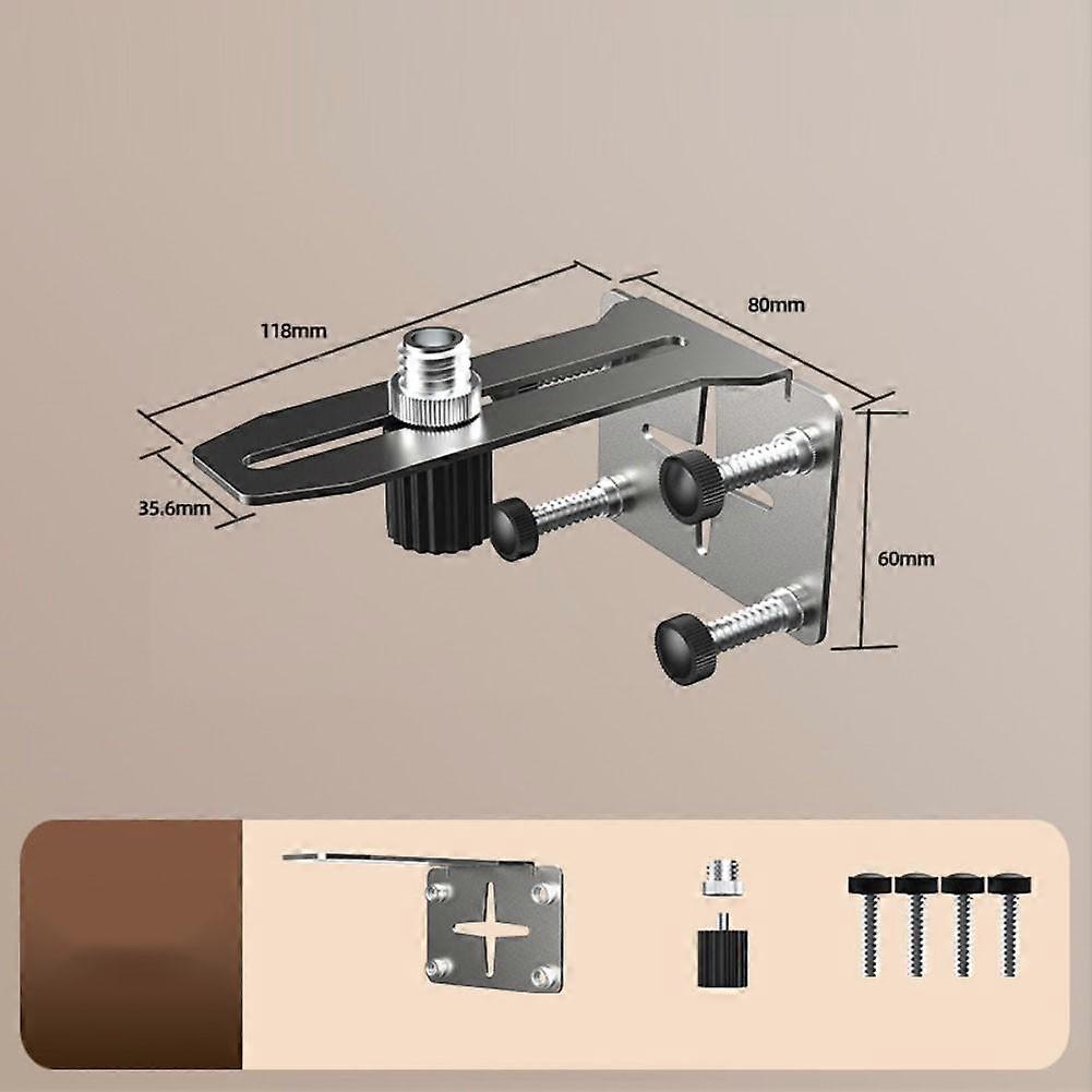 360° Rotation Adjustable Mount Level Bracket Pivoting Support Efficient Leveling