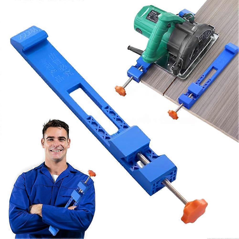 Circular Saw Guide Rail with Adjustable Clamp for Precision Wood, Marble and Stone Cutting