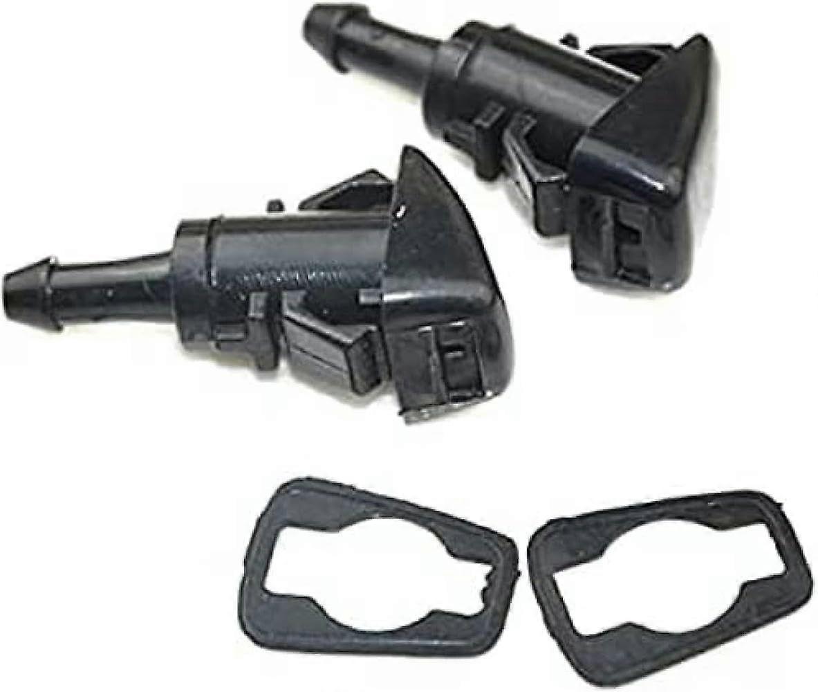 2pcs Front Windshield Washer Nozzle Replacement for Chrysler 300 20062010 Clear View Driving