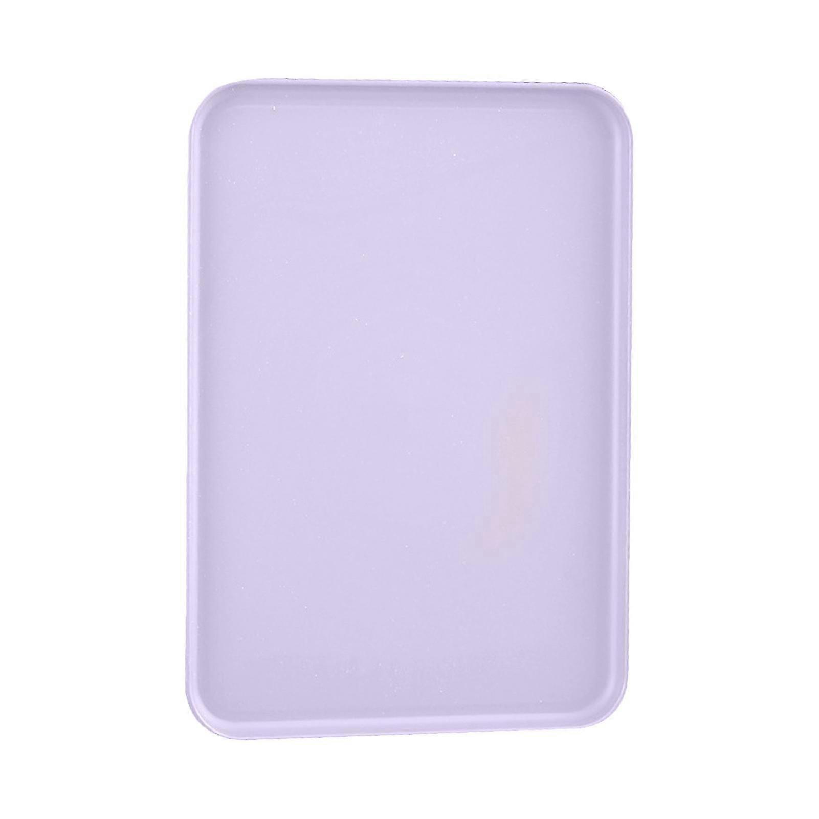 Multi-use Large Capacity Serving Tray Plastic Practical Food-grade Storage Tray For Home