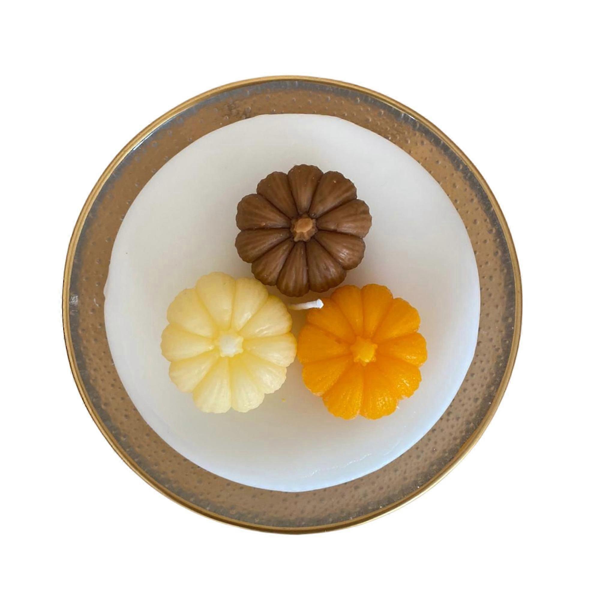 Pumpkin Flower Scented Decorative Candle Lamp