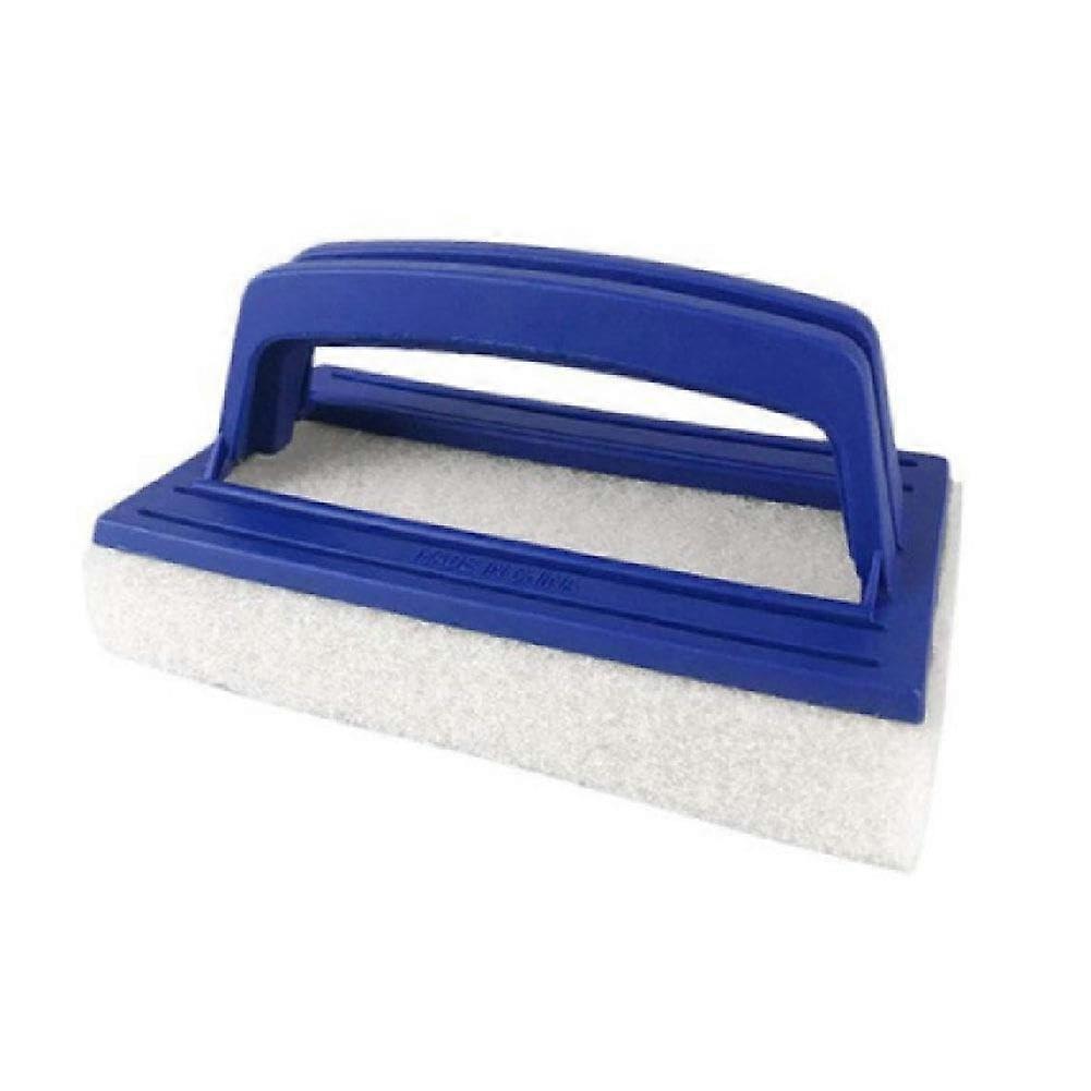 Pool Wall Brush Head with Ergonomic Grip for MultiPurpose Pool and Tile Cleaning, 1pcs