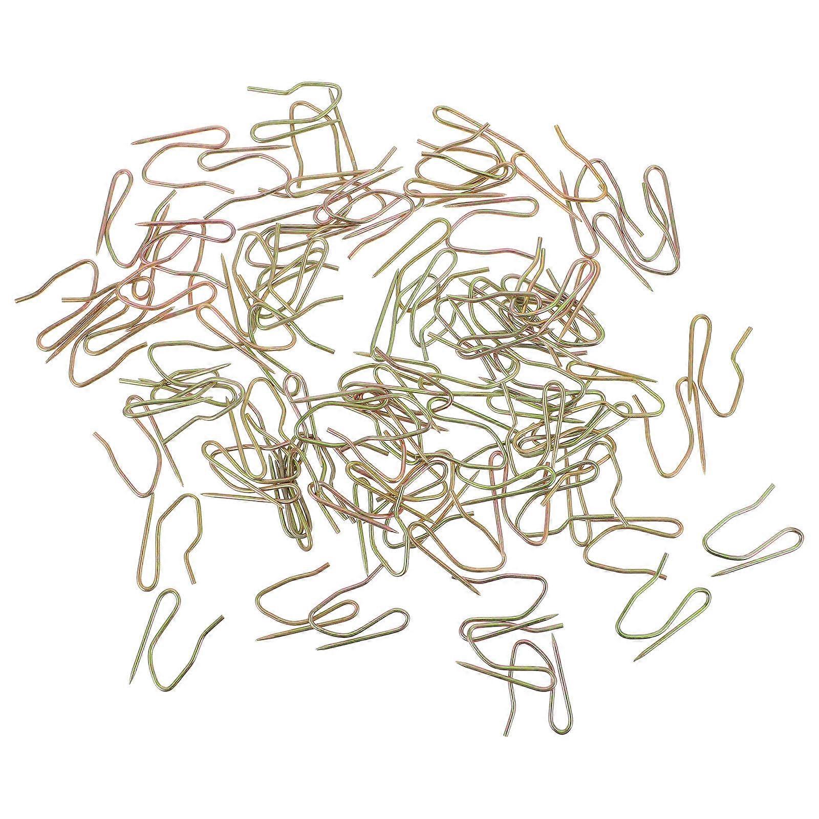 Rustproof Metal Curtain Hooks for Bathroom Use Shower Curtains 1Pack