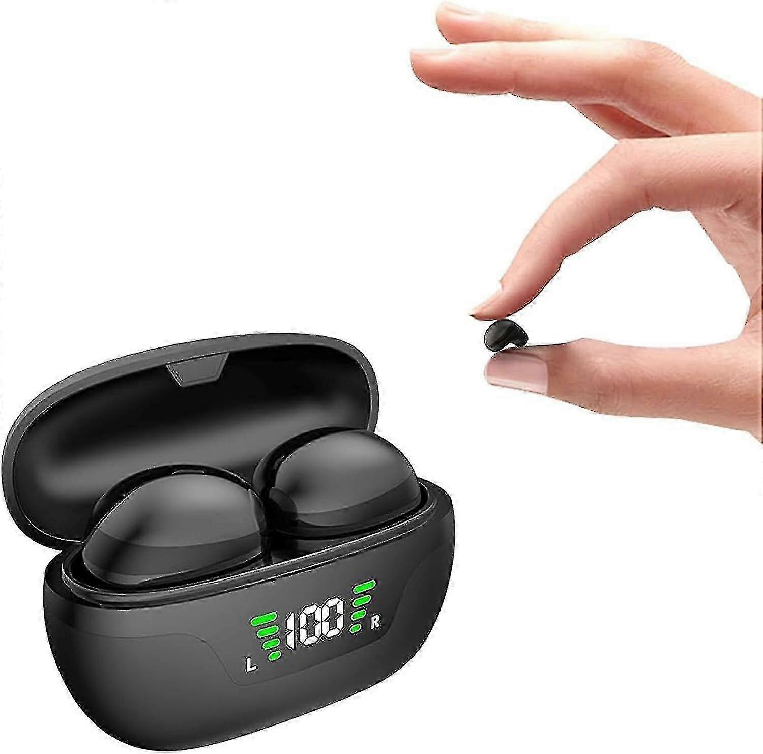 26-27 Wireless Mini Small Invisible Earbuds Hidden Bluetooth Tiny Sleeping Earbuds