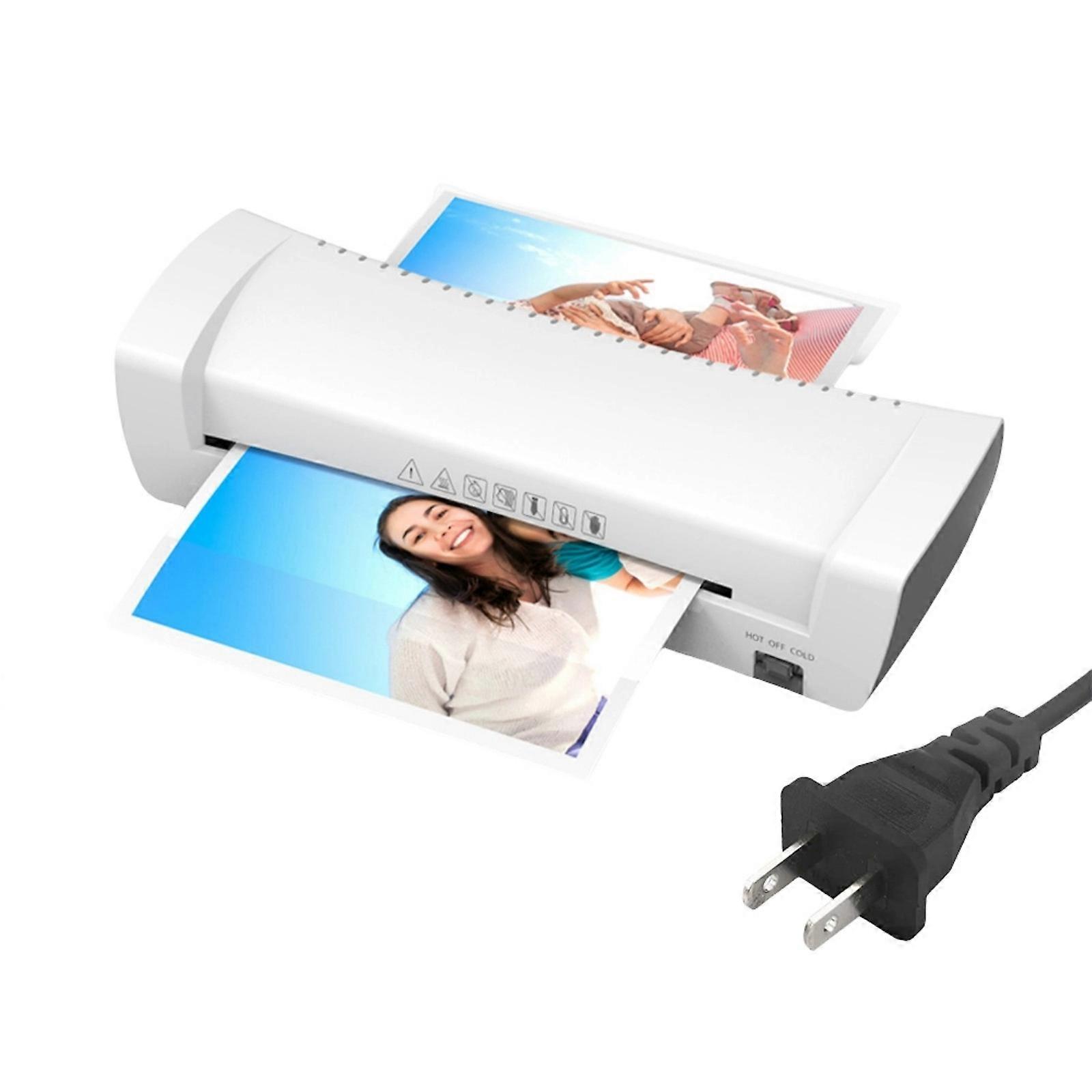 Portable Lightweight Laminator Hot and Cold Lamination Machine for Home and Office Use Multicolor