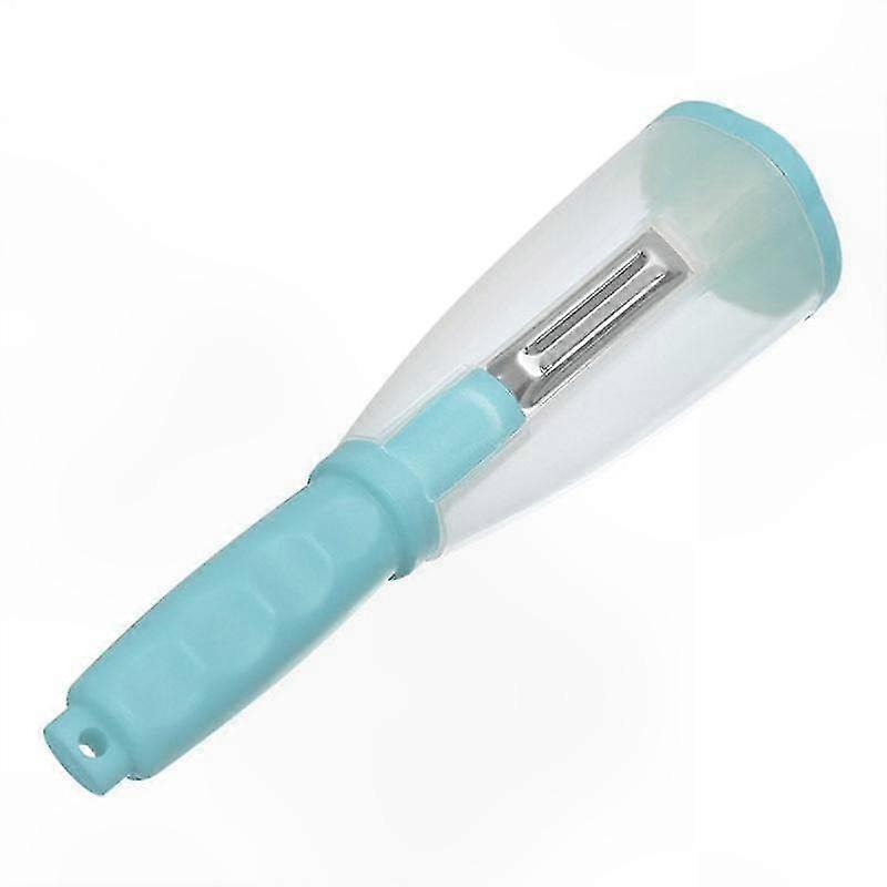 Stainless Steel Vegetable Peeler with Storage Box for Kitchen Use