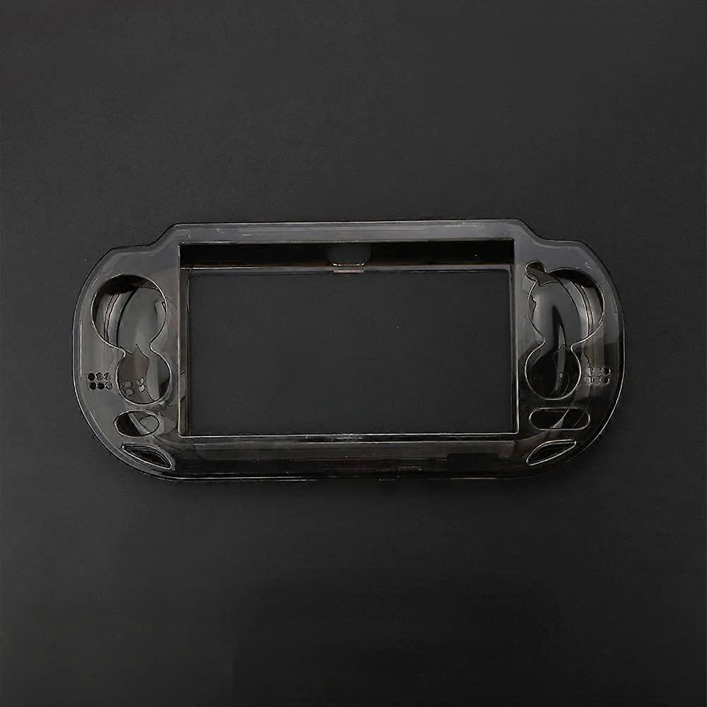 Crystal Clear Hard Shell ScratchResistant Slim Protective Cover Black Case for PS Vita 1000