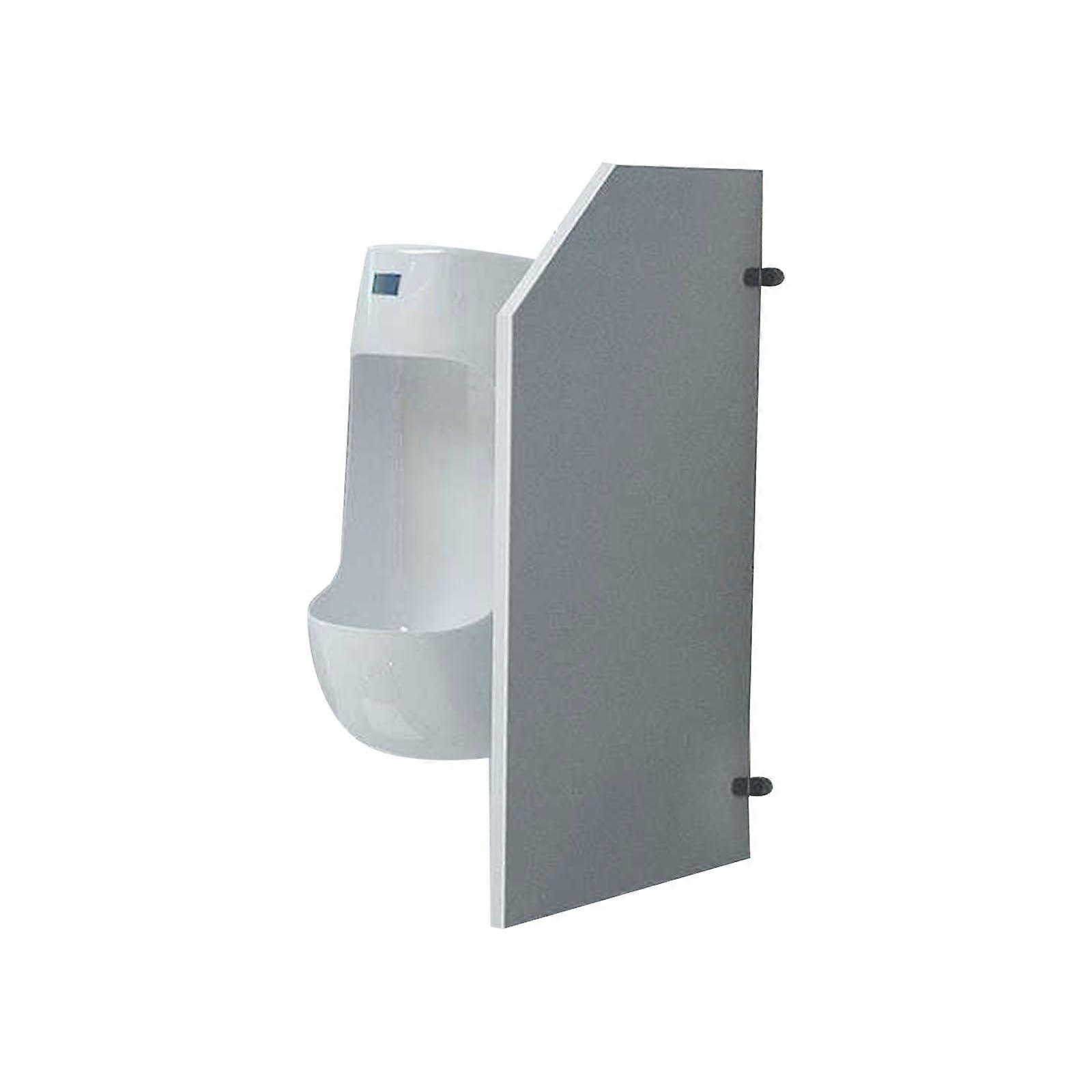 Urinal Privacy Screen Waterproof Wall Mounted Partition for Public Restroom Easy Installation