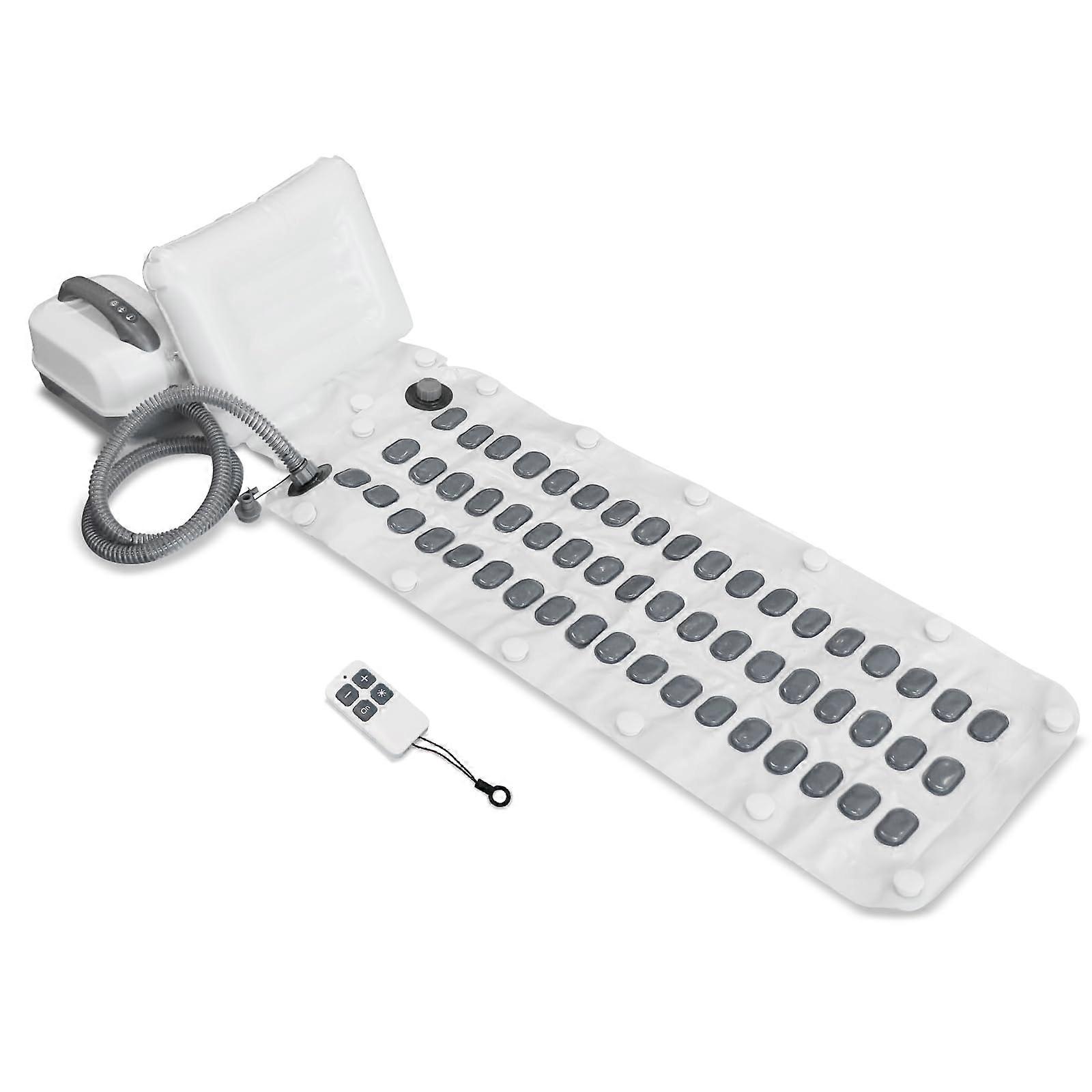 Portable Bubble Bath Spa Machine with Pillow and Remote, Adjustable Bathtub Massage Mat for 59'' Tub