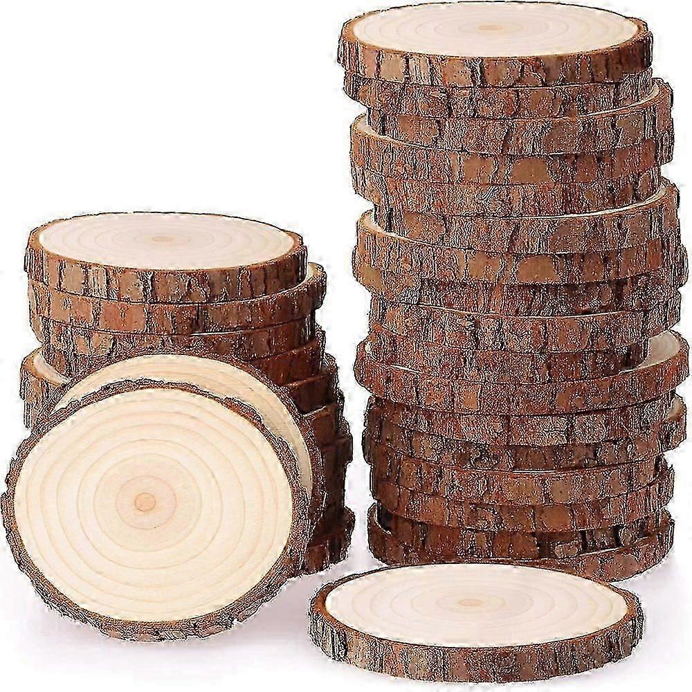 30 planks, 6-7 cm in diameter, unprocessed wood rounds.