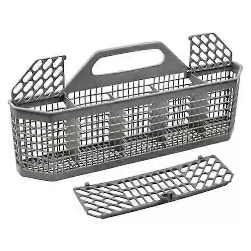 Dishwasher Silverware Basket Gray Replacement for GE Utensil Holder with Lids