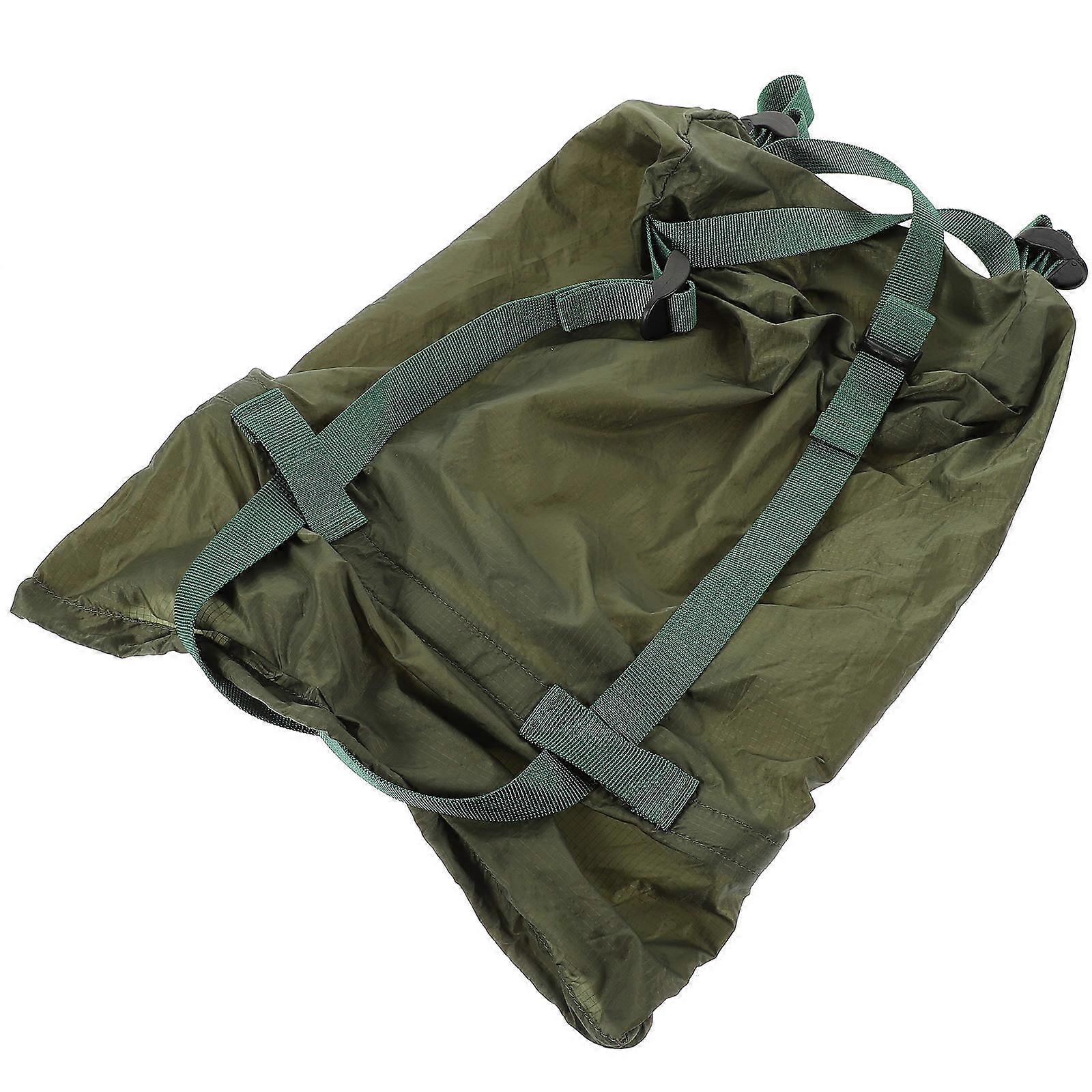 Sleeping Bag Compression Bag for Storage Use Stuff Sack Green
