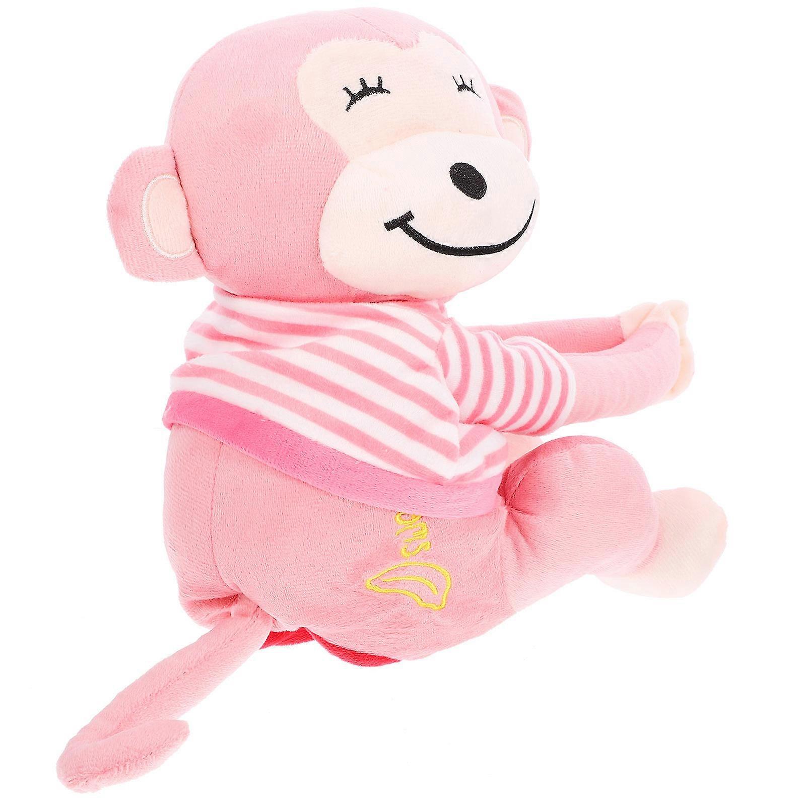 Car Tissue Box Hanging Type Cute Monkey Plush Tissue Holder