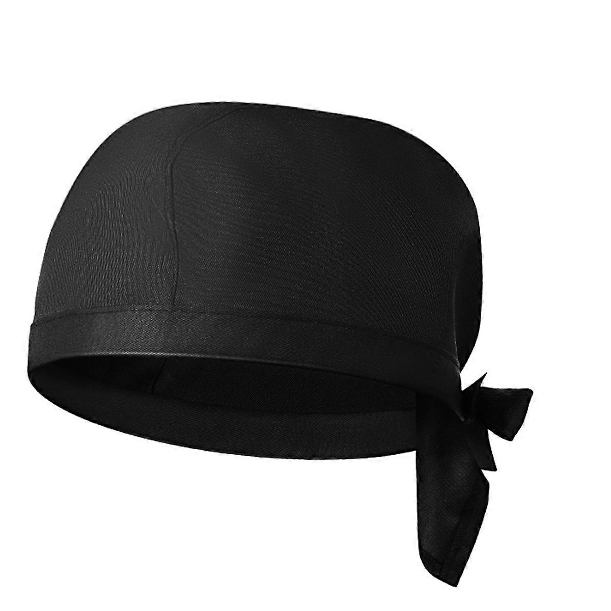 Comfortable Chef Cap Unisex Elastic Kitchen Cooking Hat 3Pcs