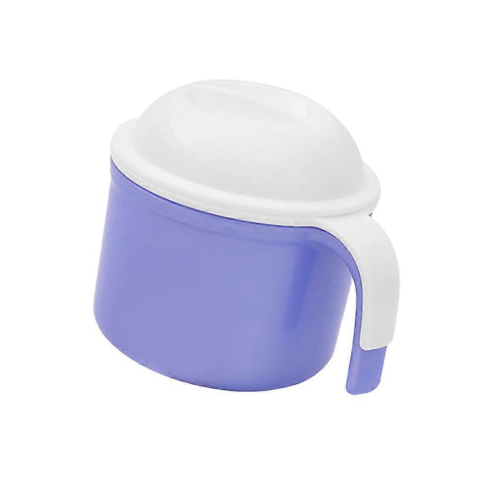 False Teeth Storage Box Denture Cleaning Case for Storage Use 1Pcs Blue Container