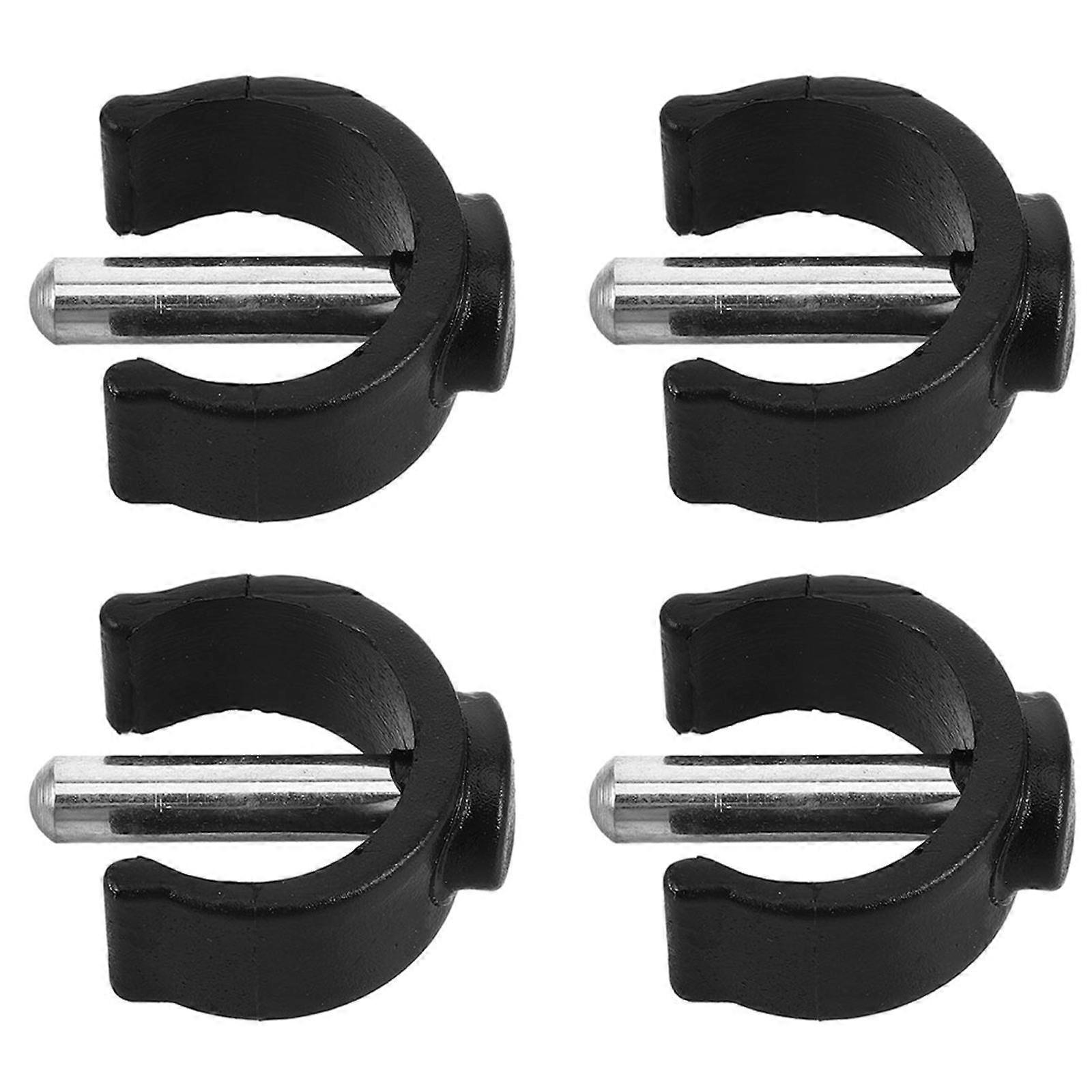 Assistive Device Walking Cane C-Shape Clamp for Stability 4Pcs