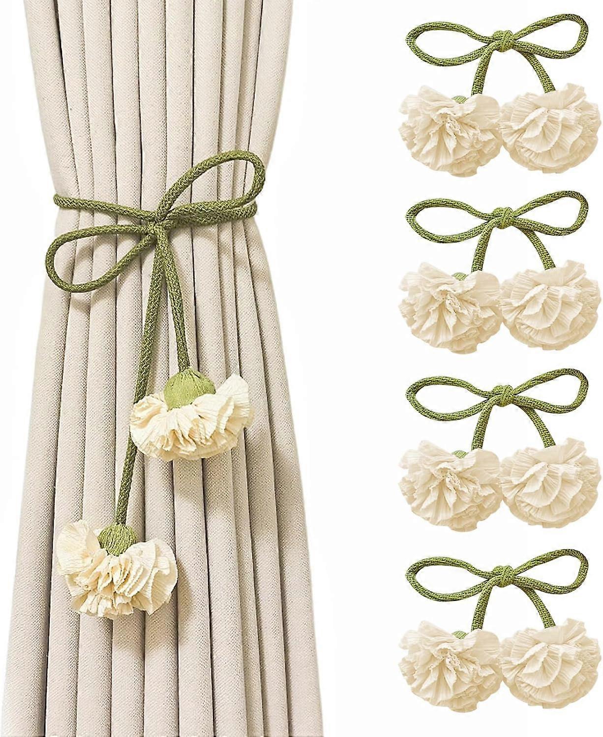 Curtain Ties, Flower Curtain Ties