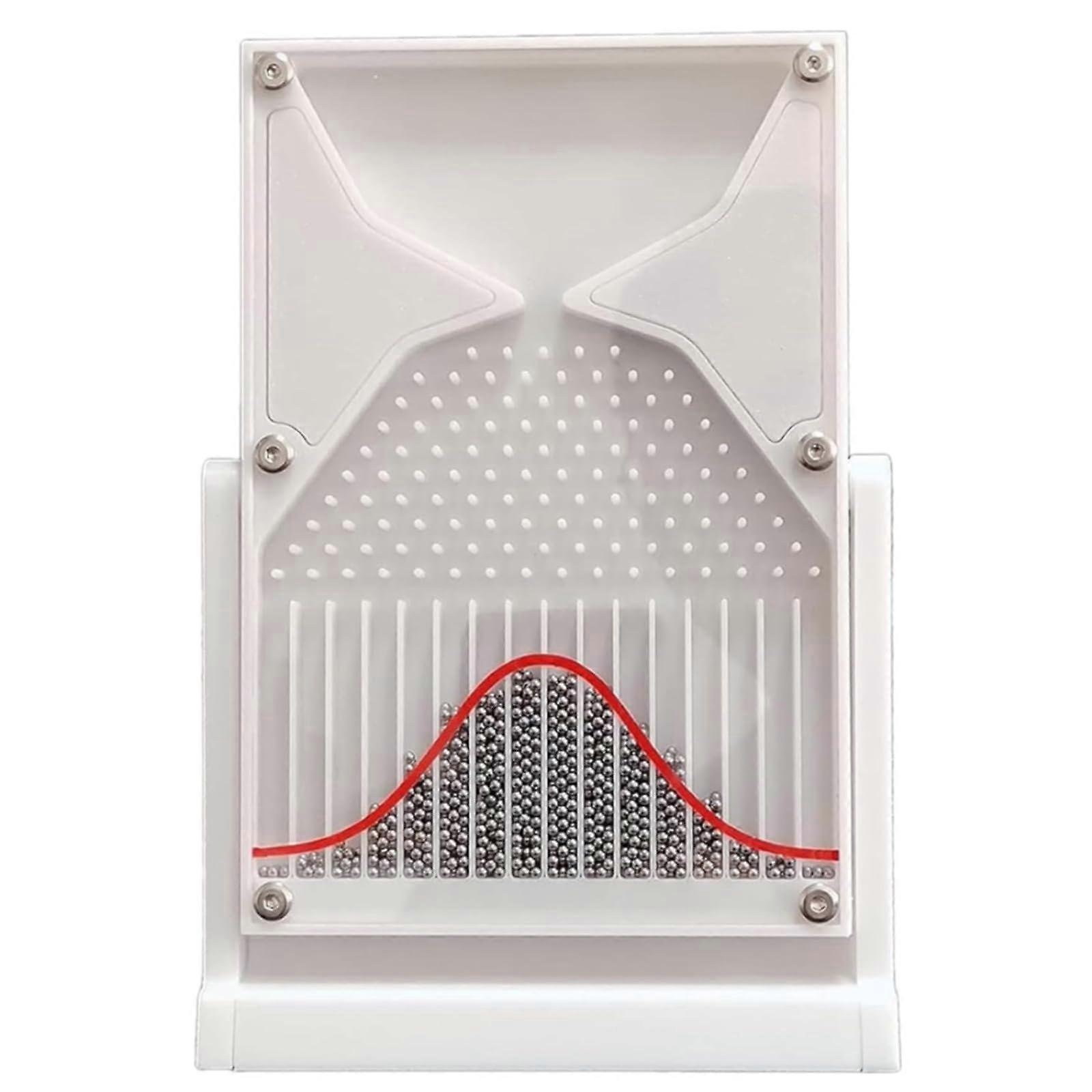 Galton Board Probability Teaching Tool with RealTime Data Visualization and Durable Acrylic Construction