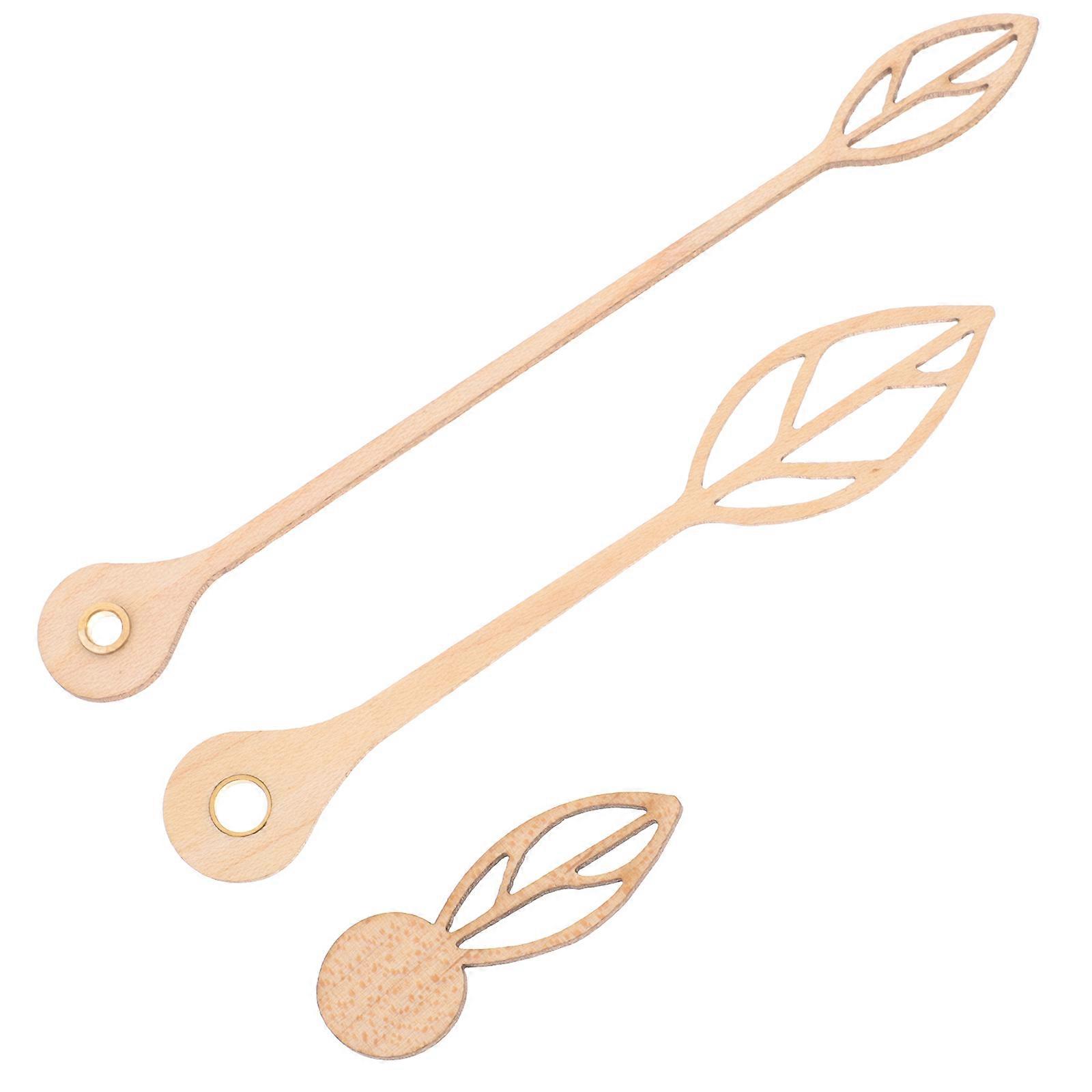 Maple Wood DIY Clock Kit Wall Clock Hands Replacement 3Sets