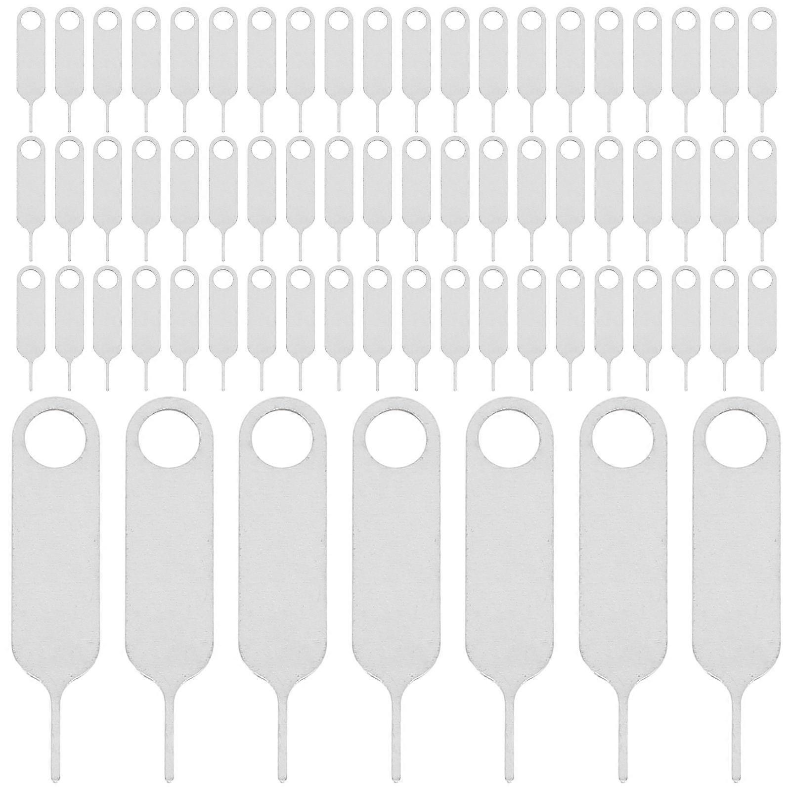 Silver Stainless Steel Sim Card Ejector Tool for Ejecting Sim Card 2500Pcs
