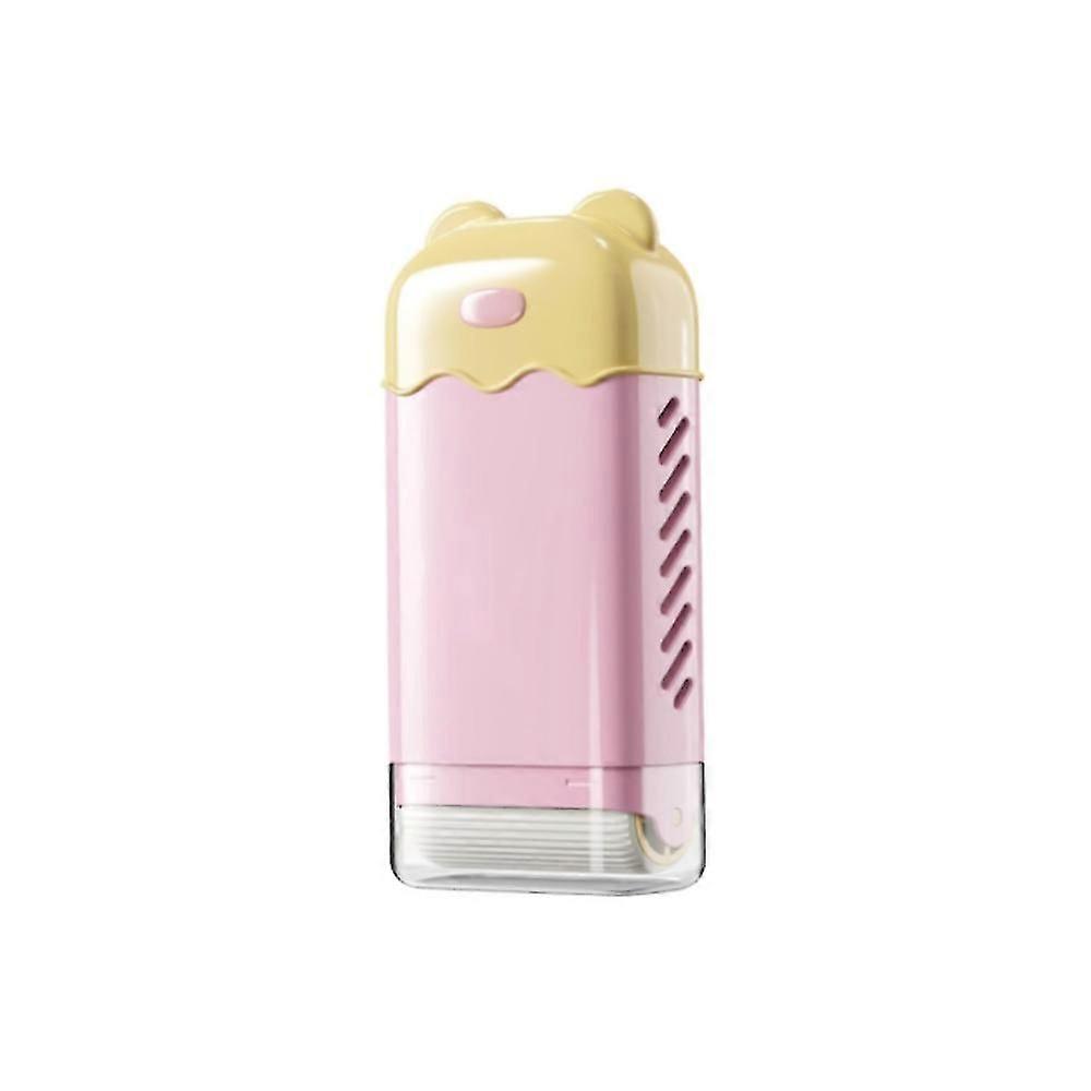 Bear-Shaped Rolling Soap Holder  Self-Draining Soap Box with Bubble Roller