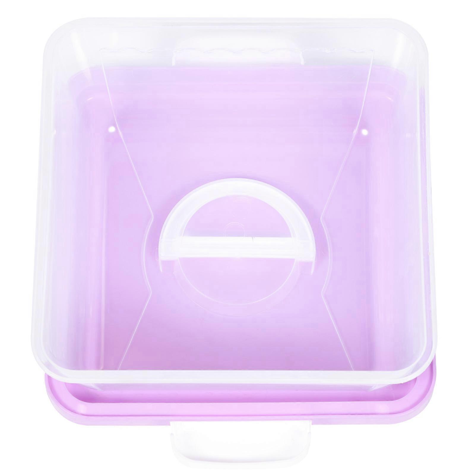 Cake Case Portable Cake Box for One Transparent Plastic Storage