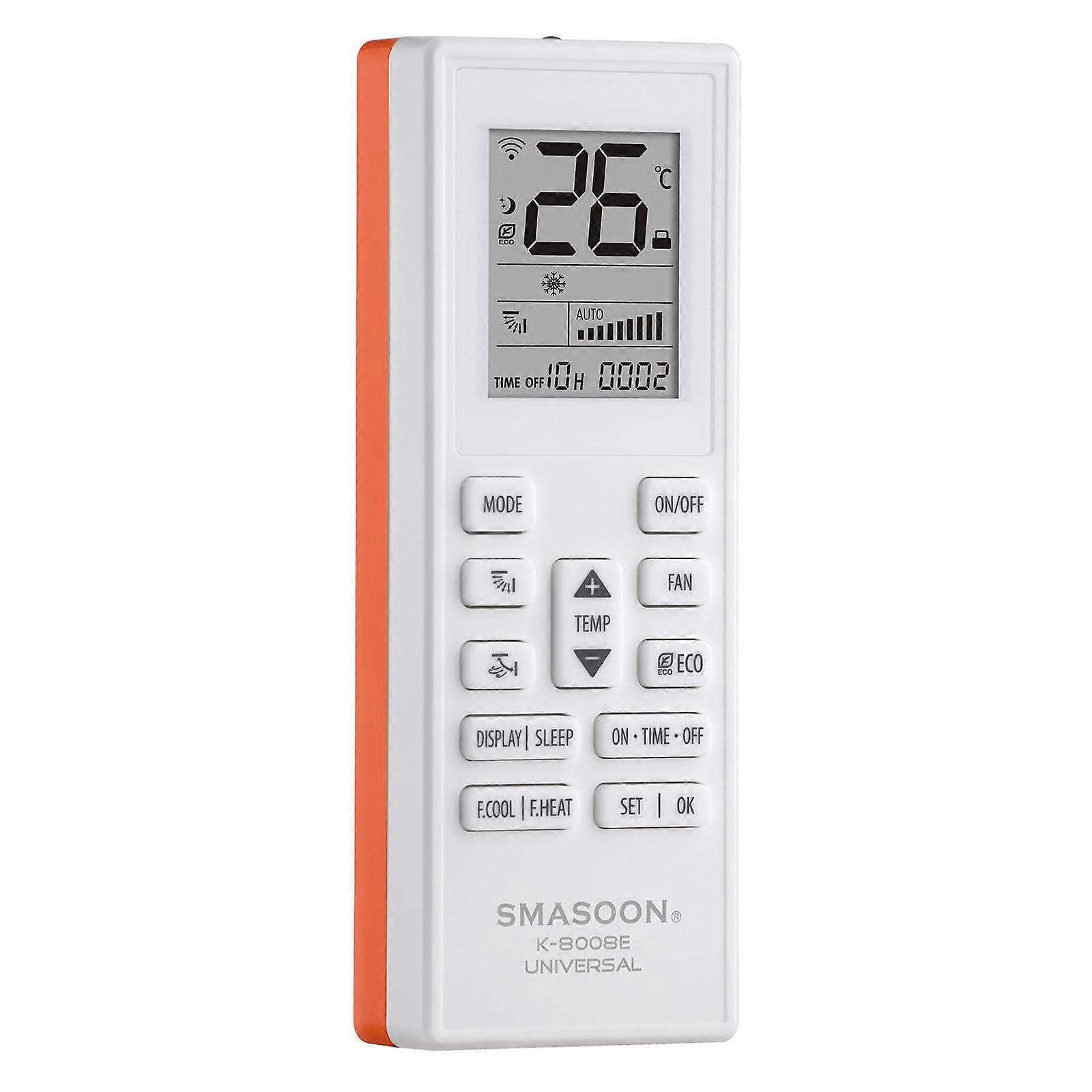 SMASOON K-8008E Universal Air Conditioner Remote Control