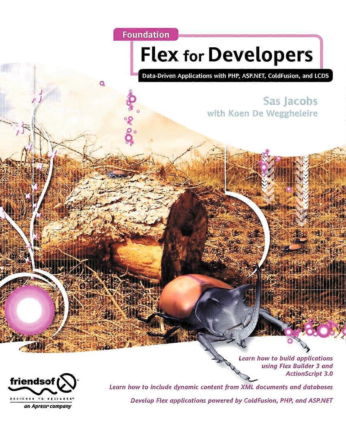 Foundation Flex For Developers Data-driven Applications With Php Coldfusi - Sas Jacobs - Paperback - en Book