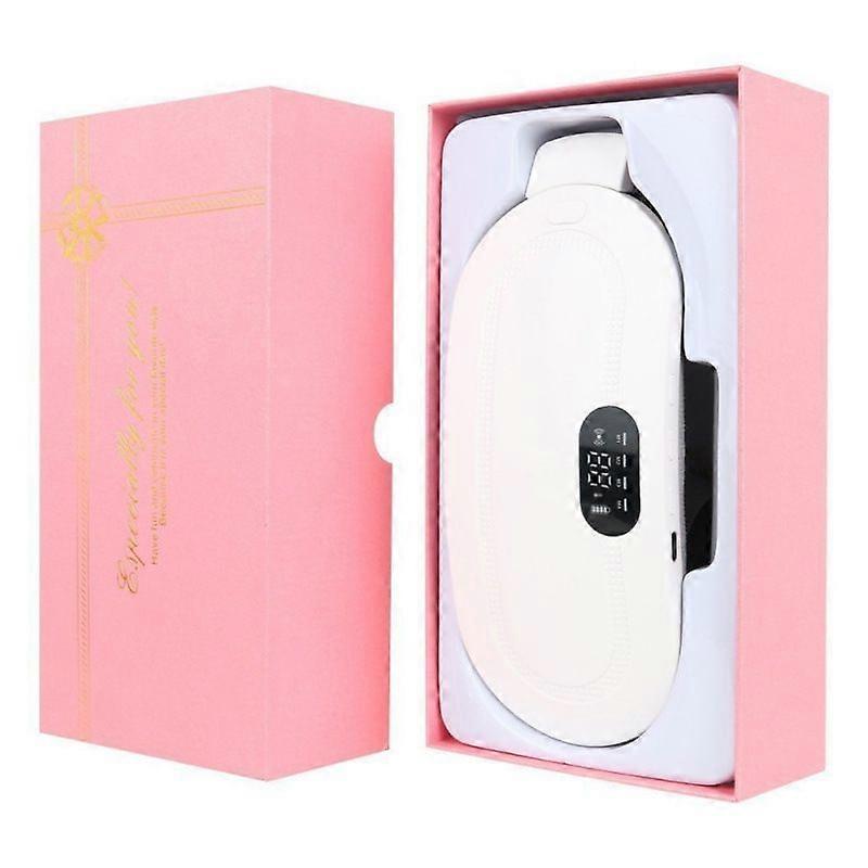 Portable Menstrual Heating Pad with Digital Display (White)