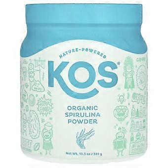 KOS, Organic Spirulina Powder, 13.5 oz (381 g)